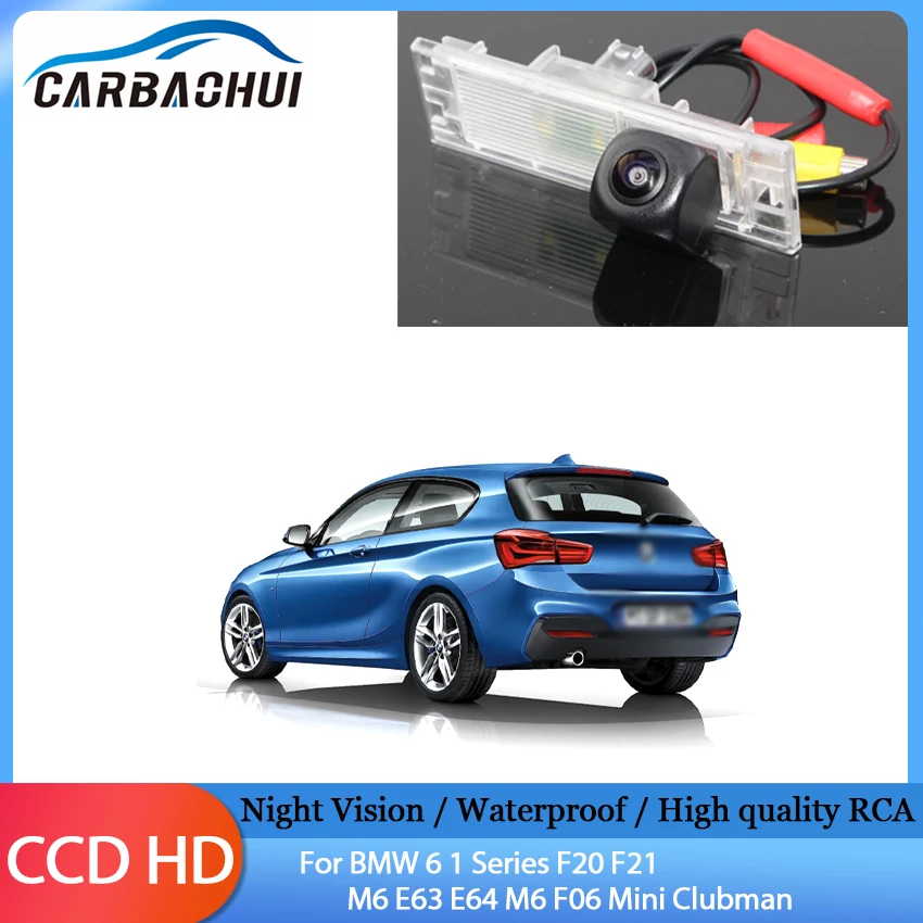 170 ° 1280x720P HD Высококачественная Автомобильная камера заднего вида RCA для BMW 6 1