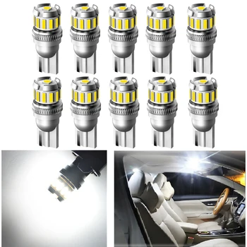 

10x T10 W5W Led Canbus 168 194 Bulb For Renault Duster Megane 2 Subaru Forester Legacy Kia KX5 K2 K5 Interior Car Reading Lights