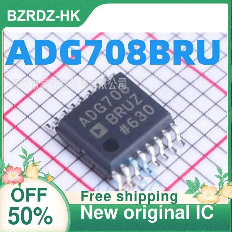 

2-10PCS/lot DG708BRUZ ADG708BRU TSSOP16 New original IC