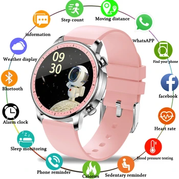 

2020 New Smart Watch Men Women Multi-function Mode Sports Full Touch Screen Watch Heart Rate Waterproof Fitness Smart Watch