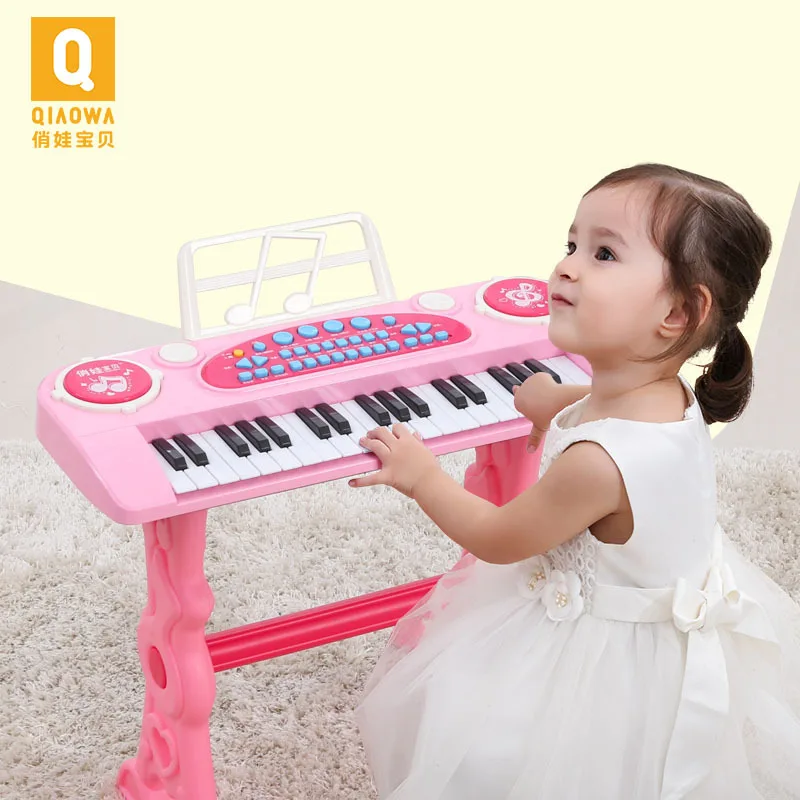 

New Products Children Multi-functional Music Drum 37 Keys Electronic Keyboard Early Childhood Music Educational Toy