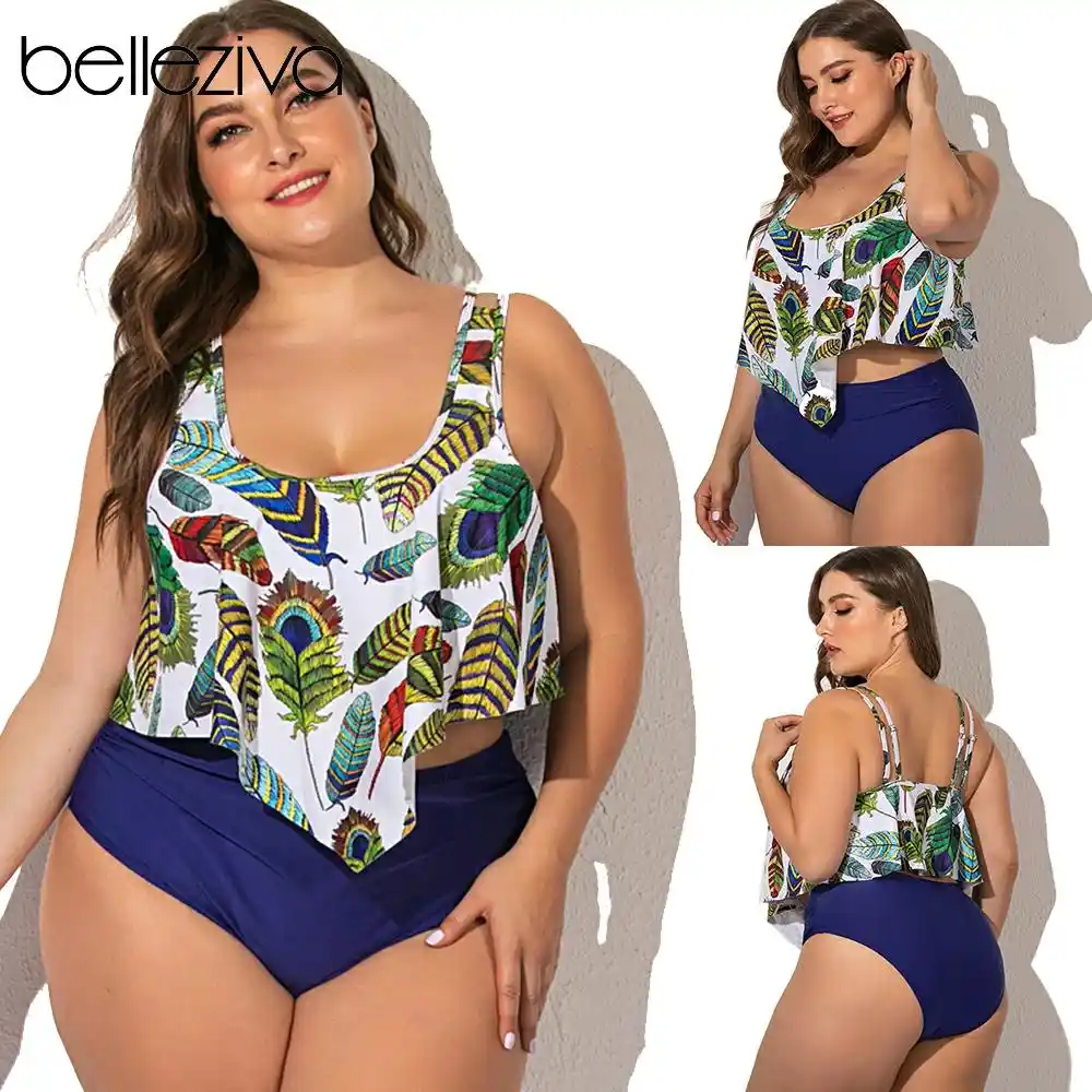 peacocks high waisted bikini