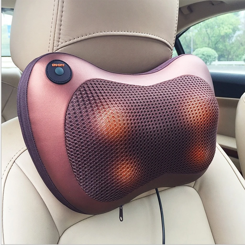 Cordless Body Muscle Neck Back Shiatsu Massager Pillow with Heat Relaxation Leg Foot Body Arm Muscle Heat Massager Pillow 