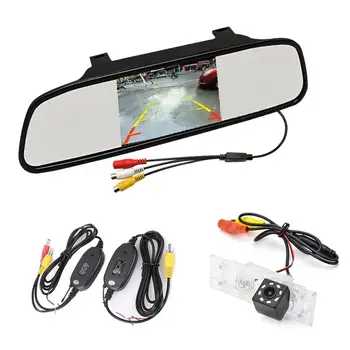 

Car monitor +2.4G wireless CCD and LED Adjustable Angle Rear View Camera for BMW 1 E81 E87 E87N M1 F20 F21 6 M6 E63 E63N E64