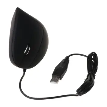 

Left-Handed Mouse Rechargeable Ergonomic Vertical Mice with USB Receiver for PC