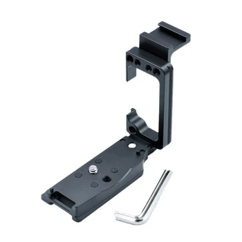 

Extendable Hot Shoe L Type Bracket Vertical Quick Release Tripod Plate Grip Handle for Canon EOS RP Camera Tripod Ball Head