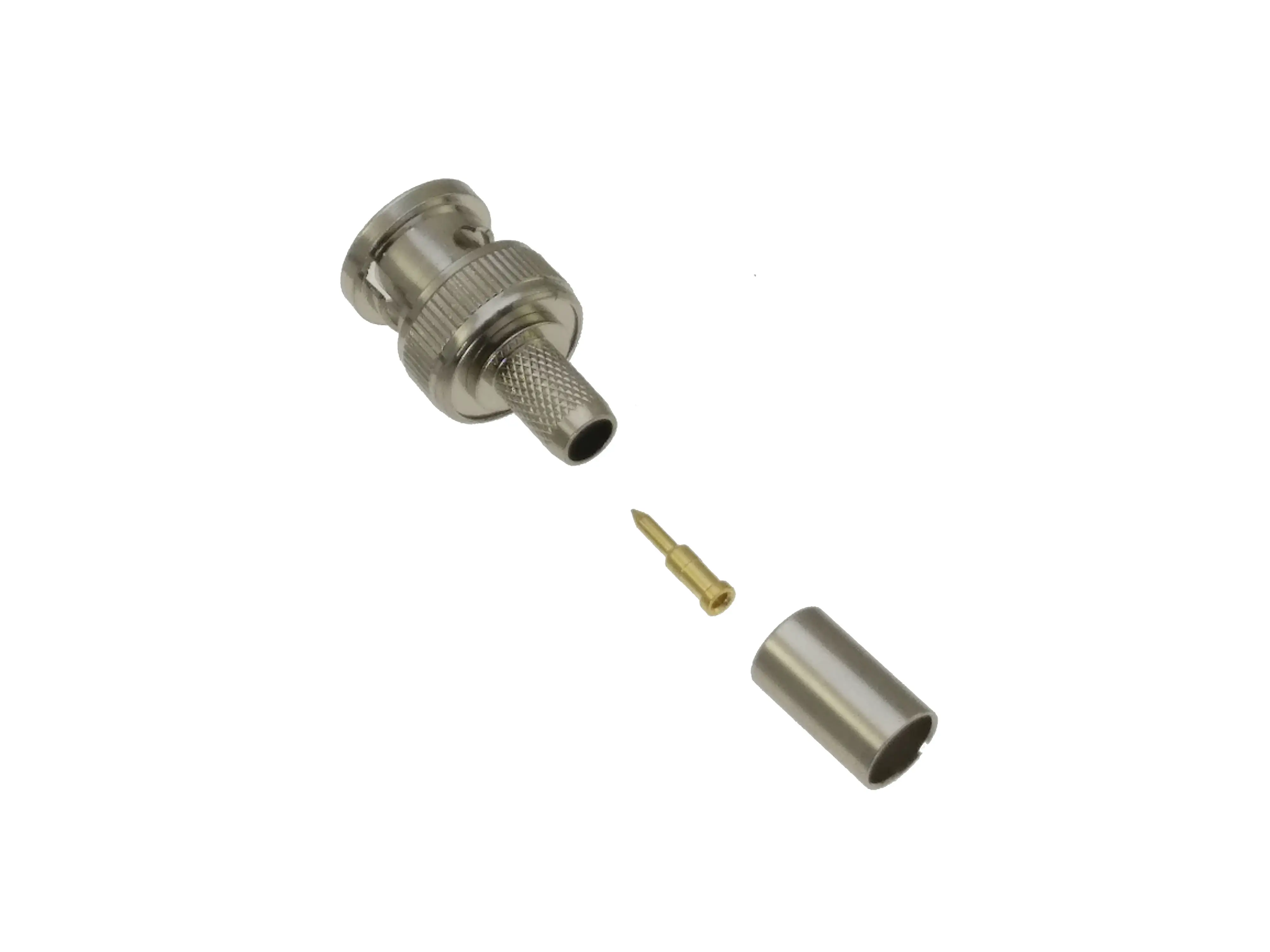 10 шт. разъем BNC папа обжимный для RG8X RG 8X LMR240 RF коаксиальный|male connector|male malel connector |