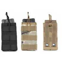 Охотничий страйкбол Molle тактический военный Molle зажим AR15 M4 5,56. 223 подсумок для одного магазина Wargame gear с открытым верхом картриджный мешочек