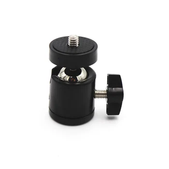 

Mini Tripod Ball Head 1/4" Screw For Tripod Flash Holder DSLR Camera Accessories 360 Swivel Bracket Holder