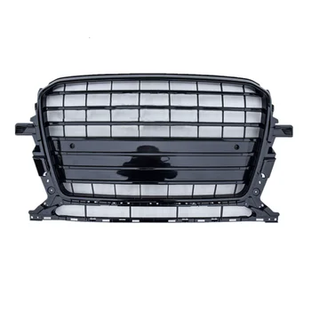 

Front grille racing grills for 2013-2017 Audi Q5 upgrade Audi SQ5 gloss black