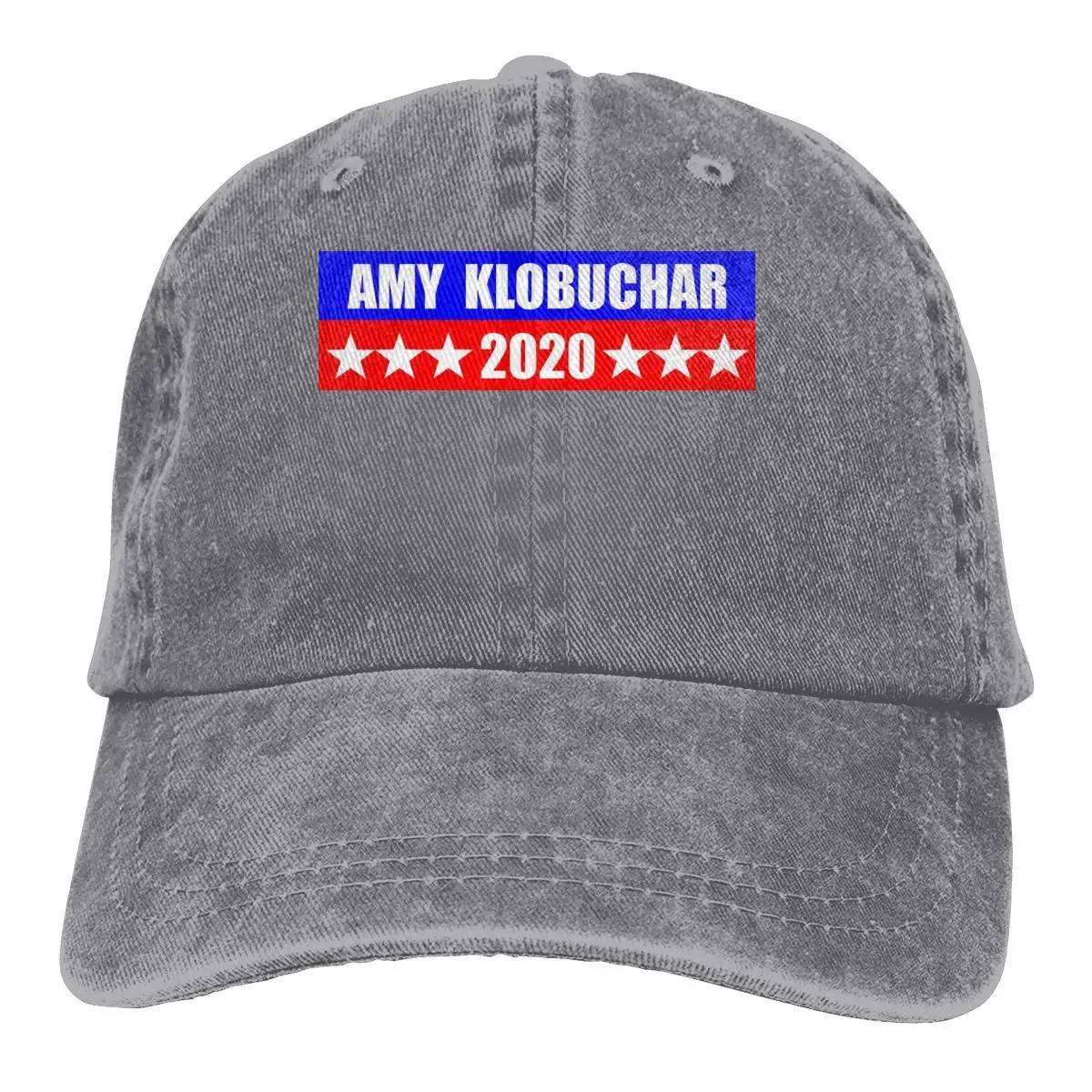 Amy Klobuchar джинсовая хлопковая ткань Регулируемая шляпа