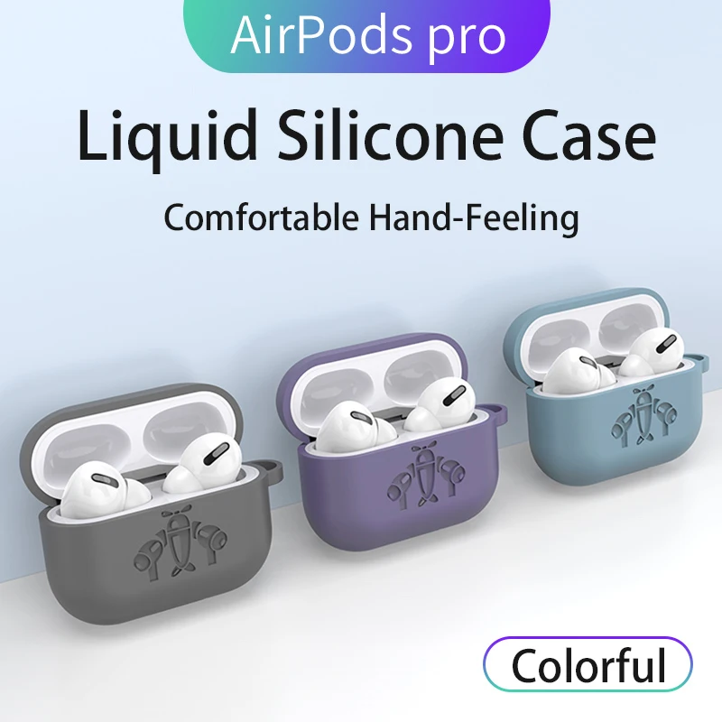 VAORLO силиконовый чехол для Airpods Pro Чехол с рисунком в виде самолета чехол для Apple Airpods 3 зарядная Коробка Чехол для наушников для Air Pods pro 3