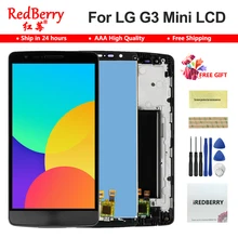 5 0 &quotG3 mini LCD для LG G3S дисплей сенсорный экран дигитайзер с рамкой