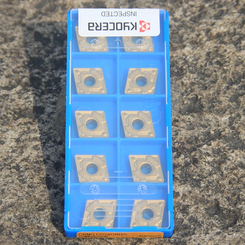 

10pcs CNMG120404 CNMG120408 HQ TN60 carbide Kyocera inserts of cnc lathe cutter high quality matrial