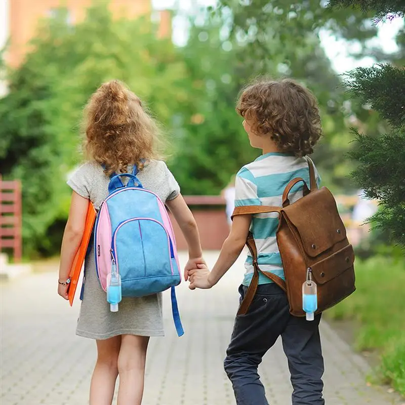 10pcs 30ml Travel Bottles Refillable Bottles With Hook Empty Bottle Hand Sanitizer Containers Squeeze Bottles Sprayer Bottles