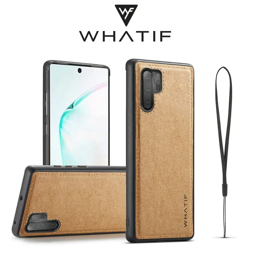 

CaseMe Kraft Paper Back Case For Samsung Galaxy Note 10 Plus Waterproof Leather Wallet Case For Samsung Note 10 Plus Caqa Coque