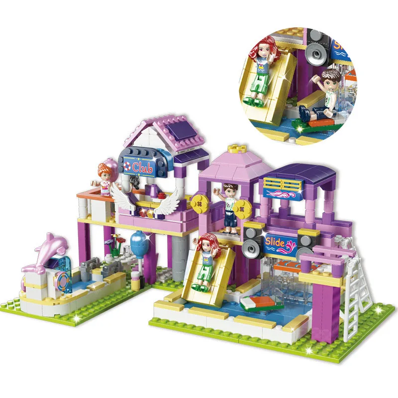 

Friends Girl Series Building Blocks Kids Toys House Designer Toy Gifts Compatible Legoinglys
