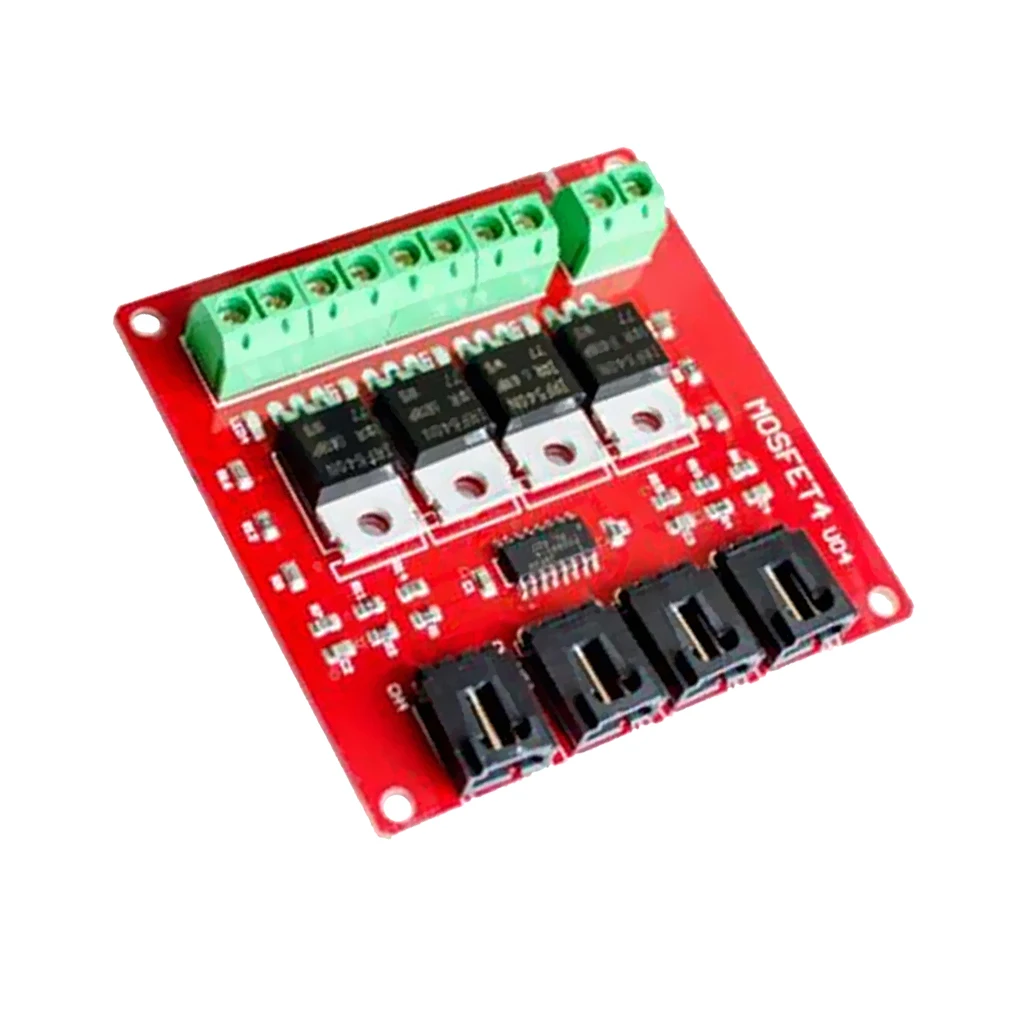 Electronic Building Block 4 Route MOSFET Button IRF540 Switch Module | Модули для умного дома