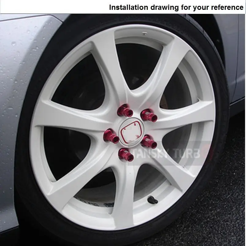 D1spec jdm Алюминиевые гайки для гонок M12X1.25 L:52 мм 20 шт./компл.|racing lug nuts|lug nutsracing wheel nuts |