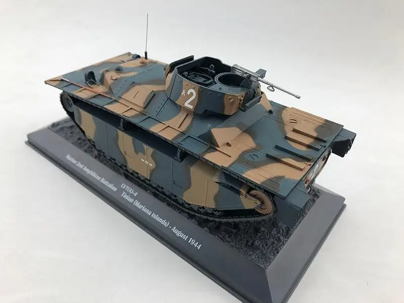 LVT(A)-4 морской 2-й амфибийский батальон тинианские Марианские острова 1/43 литой танк