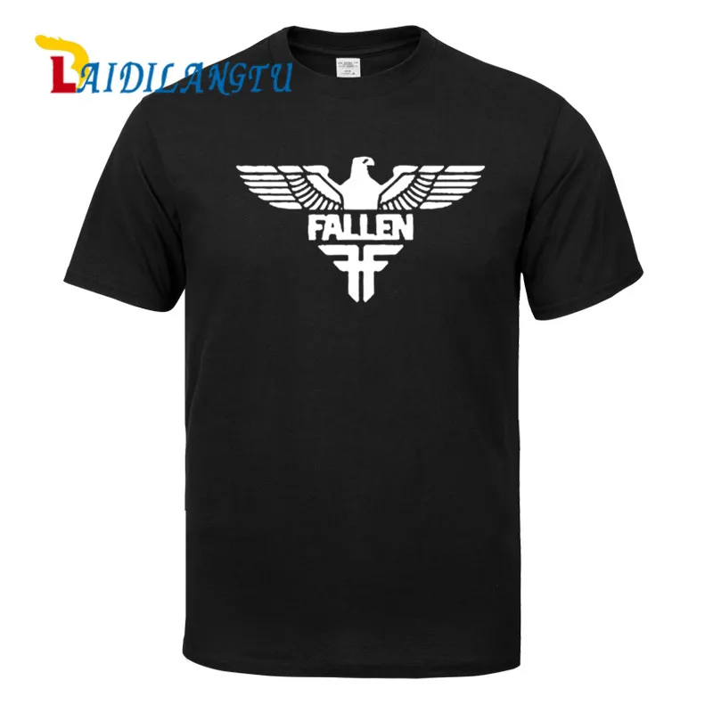

Fashion Fallen Eagle T Shirts Streetwear Cotton T-shirts Tops Tees Free Shipping Male Quality Print High Quality Tshirts