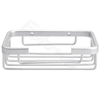 

Aluminum Space Wall Mounted Bathroom Bath Hook Soap Holder Soap Basket M4YD