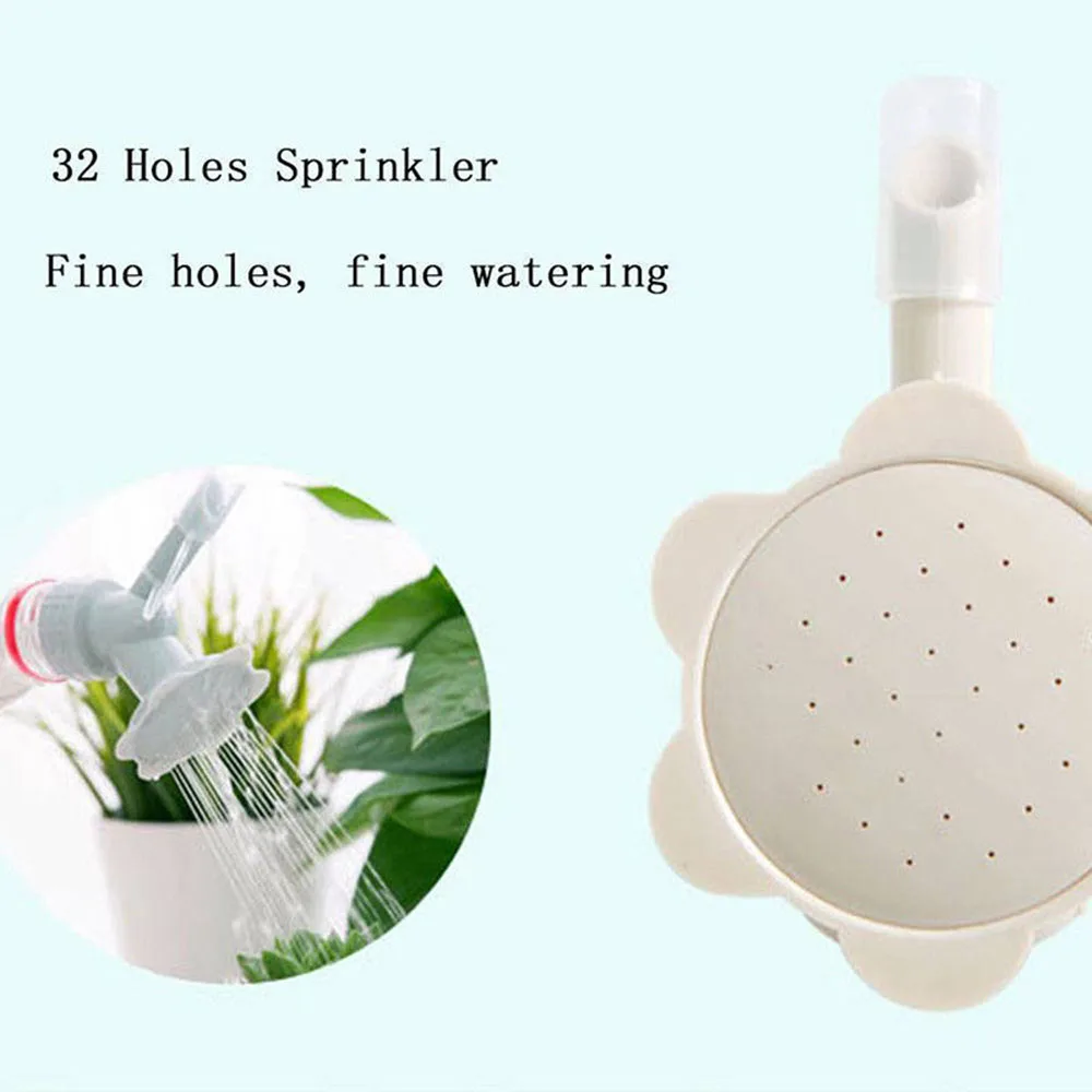 Dual Headed Plants Watering Head Screw Cap Bottle Shower Spray Cans Sprayer Garden Tool Sprinkler for Watering Plants Flowers
