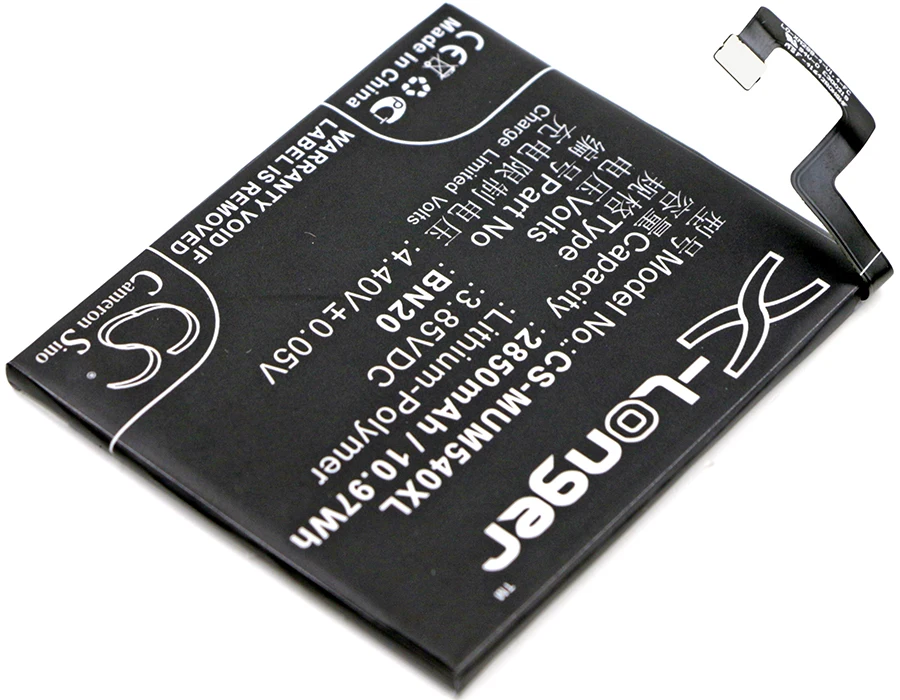 Аккумулятор Cameron Sino для Xiao mi Meri, mi 5c, mi 5c Dual SIM TD-LTE 2850 mAh/10.97Wh