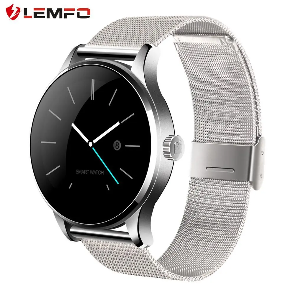 

K88H Waterproof Pedometer Heart Rate Monitor Sport Smart Watch IPS Screen for iOS for Android