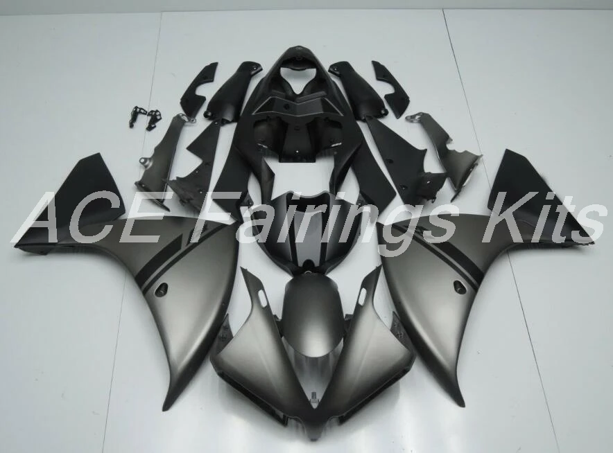 Обтекатели для Yamaha YZF1000 R1 12 13 14 2012 2013 впрыск АБС пластмасса мотоцикла обтекатель Наборы кузов серый, матовый