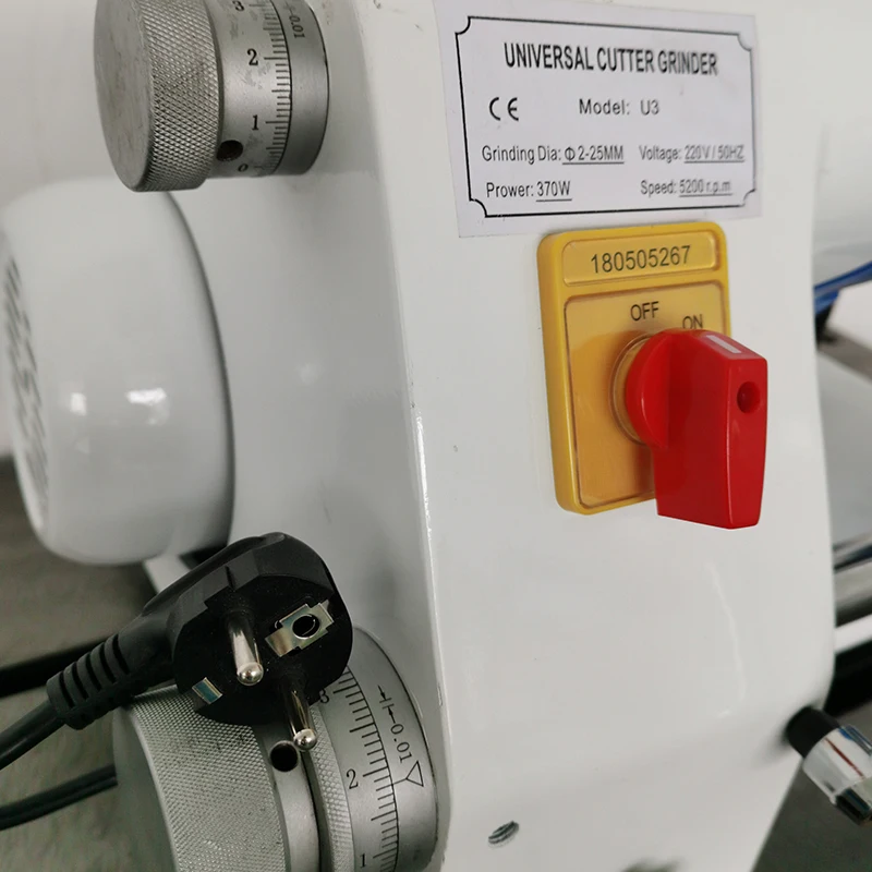 Новый универсальный режущий станок U3 R8 точилка для сверл точильный концевой