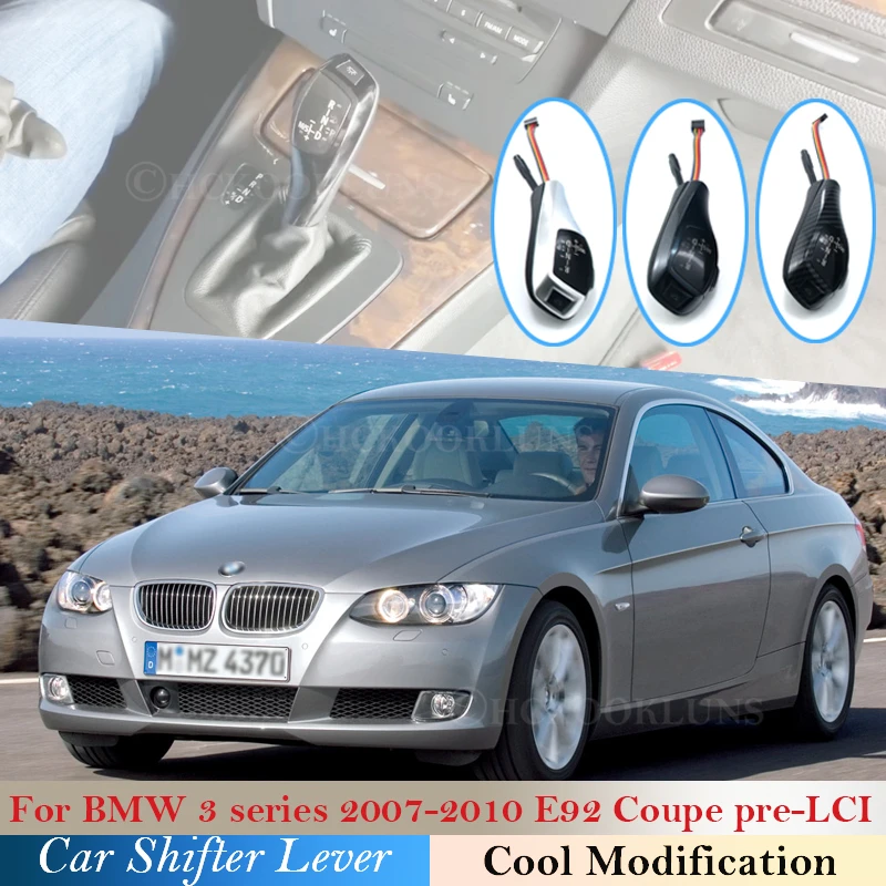 Светодиодная ручка переключения передач рычаг для BMW 3 серии 2007 ~ 2010 E92 Coupe pre LCI Pre