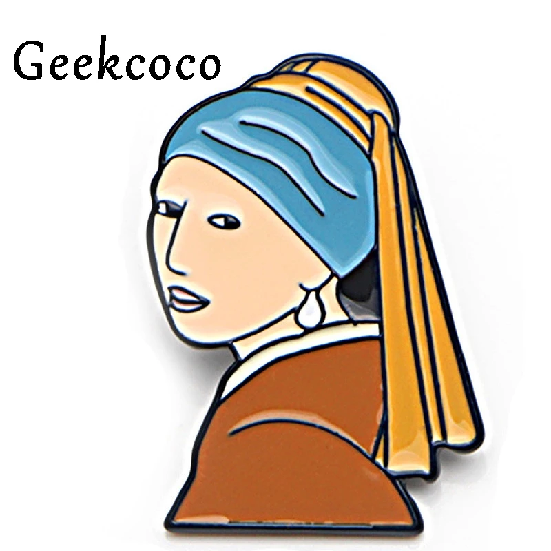 Geekcoco, модная эмалированная булавка, мультфильм, милый персонаж, брошь, коллекция, Металлический Нагрудный Знак, броши для женщин, мужчин, ювелирное изделие, подарок J0577 - Metal color: 7