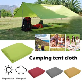

Shade Sail 3-4 People Canopy Awning Travel Waterproof Camp Practical Shade Canopy Gazebo Camping Mat Outdoors Durable Portable