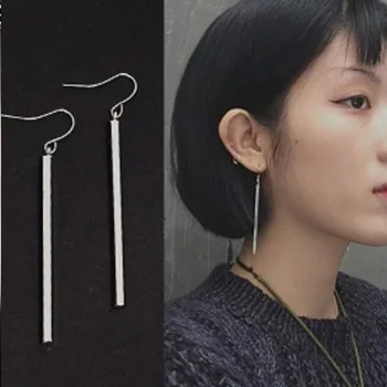 

2020 Earings Pendientes States Long Earrings Temperament Contracted Joker Character Of Ear Line Custom Wholesale Manufacturer