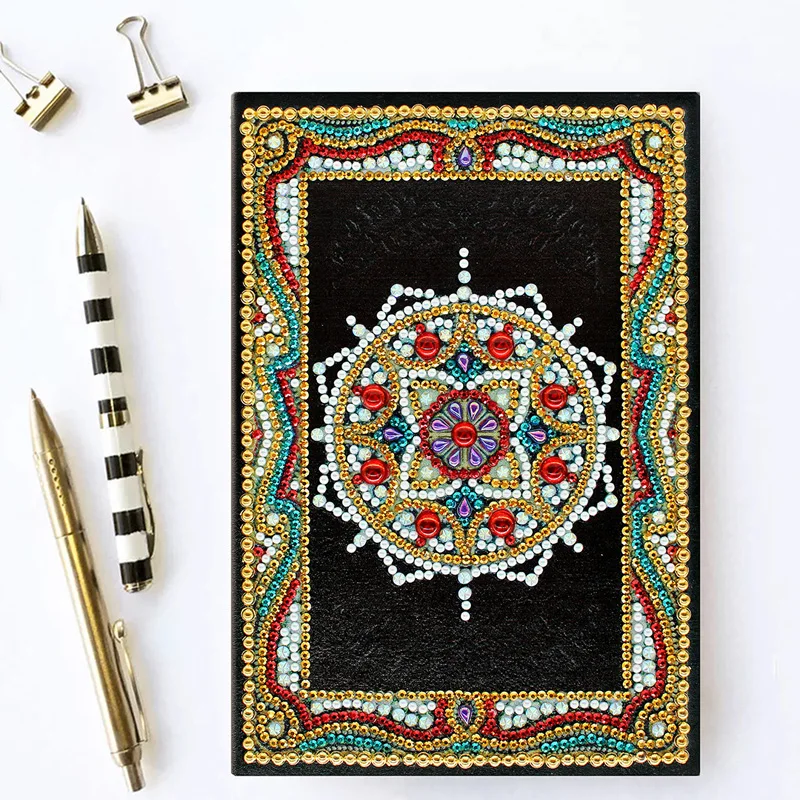 NB16 Счастливого Рождества Алмазный альбом для рисования Дневник Книга 60/100 страниц A5 блокнот вышивка Алмазная вышивка крестиком ремесло подарок - Цвет: NB16