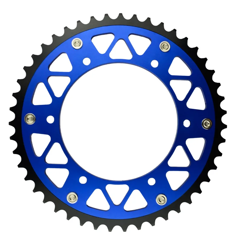 

Motorcycle Parts Steel Aluminium Composite 47T 48TRear Sprocket For YAMAHA YZ125 YZ250 YZ 125 250 1999-2017 Fit 520 Chain