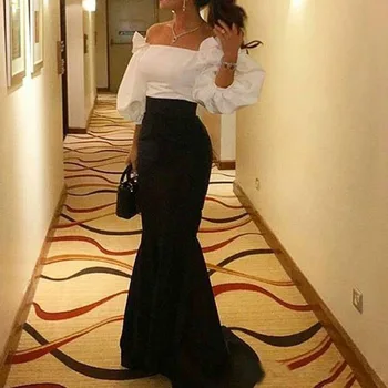 

White Elegant Evening Party Dress Long Women Sexy Bodycon Dresses Patchwork Designer Winter Formal Dinner Maxi Vestido Floor XL