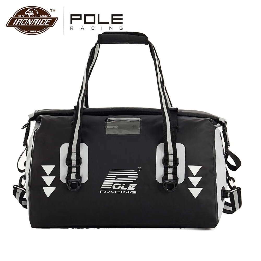 

POLE Motorcycle Bag 40L 60L 100L Multifunctional Waterproof Package Bag Helmet Backpack Motorcycle Travel Bag Moto Luggage Bags
