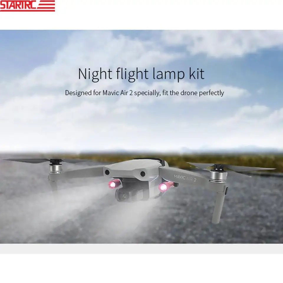 flying mavic air at night