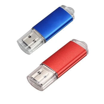 

USB 2.0 Flash Pen Drive Disk Memory Stick Sky Blue Storage Capacity:8GB & Red 16GB