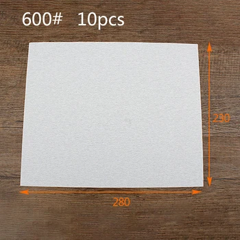 

230x280mm Grit 120-1000 Wet & Dry Sandpaper Polishing Abrasive Waterproof Paper Sheets Hotselling