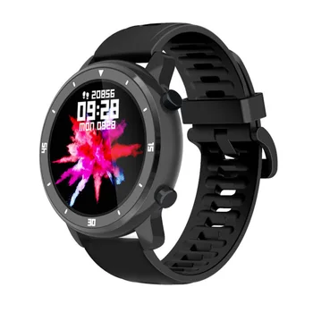 

M37 Sport Smart Watch Heart Rate Sleep Monitor Weather Report Music Control Waterproof Multi-sport Modes Black Smart Watch