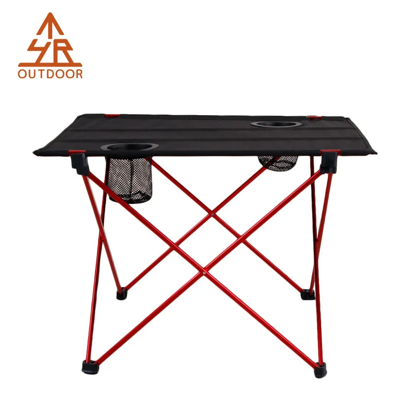 

Yuetor Outdoor Portable Folding Table Thick Oxford Cloth Camping Barbecue Picnic Table