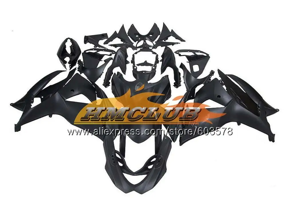 Инъекции для SUZUKI GSXR 1000 09, 10, 11, 12, 13, 14, 15, 16 лет 13CL. 39 K9 GSXR1000 2009 2010 2011 2012 14 обтекатель фабрики "красный - Цвет: No. 23 Flat black