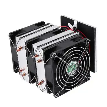 

12V 180W Electronic High Power Semiconductor Refrigeration Small Chiller Single Cold Cooler For 40 Liter Fish Tank