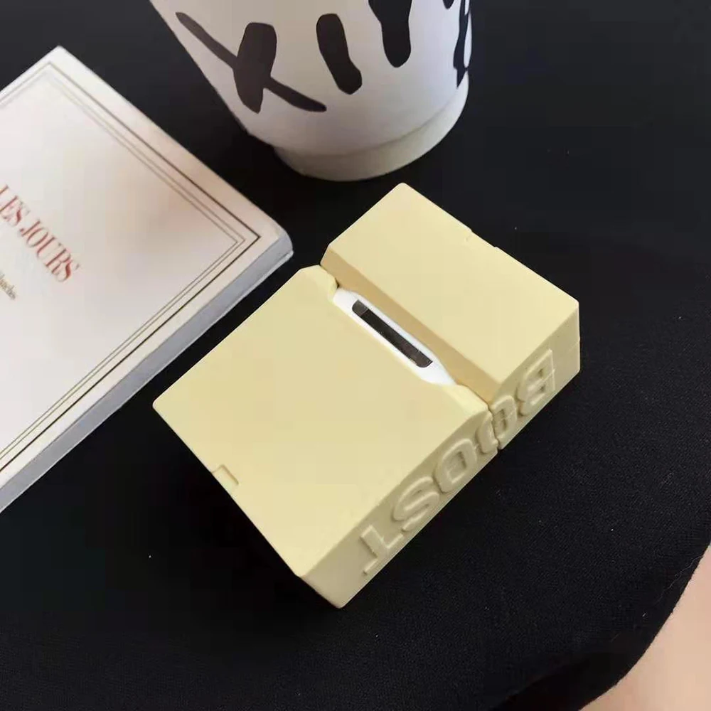 Совместимость с Airpods Pro 1 2 Чехол Мягкий силиконовый 350 коробка для обуви