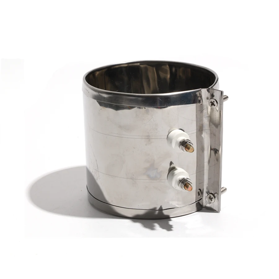 80mm Diameter 50~70mm Height 110V/220V/380V 370W/400W/450W/530W Stainless Steel Heater Band Mica Heating Element