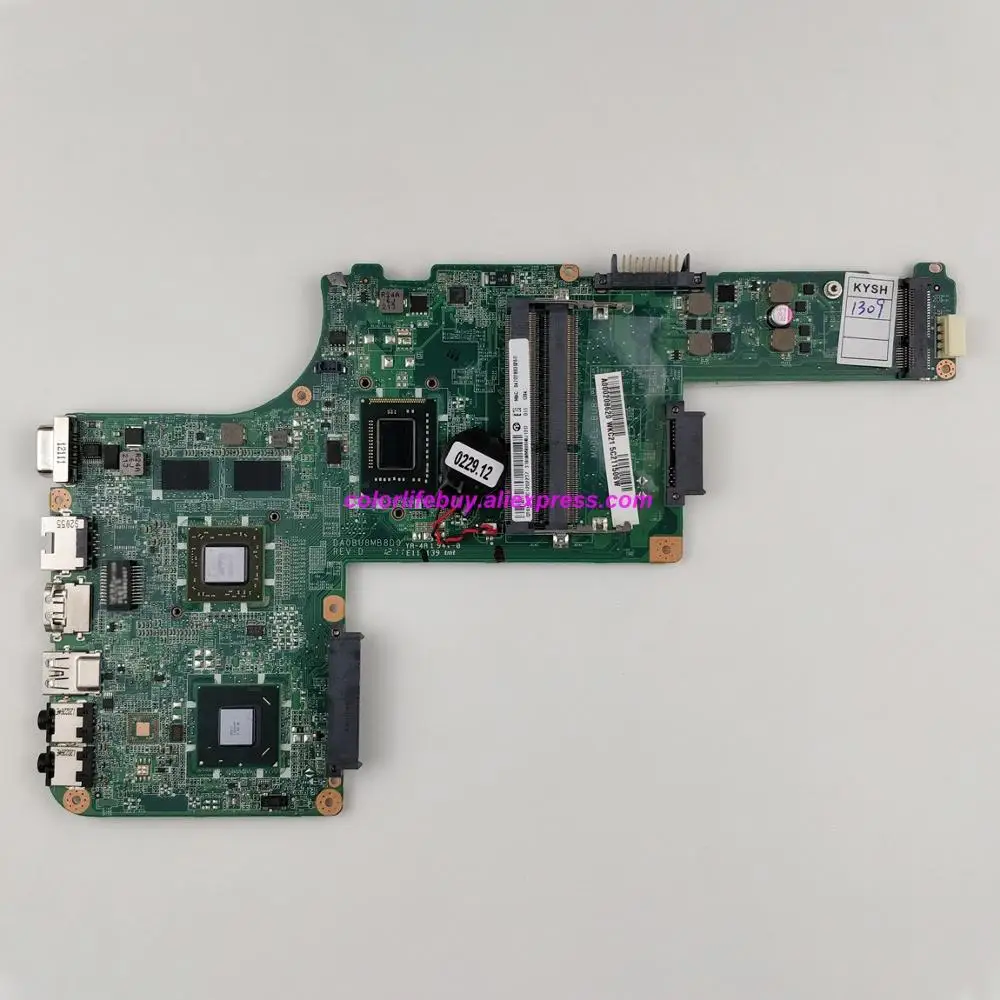 

Genuine A000208620 DA0BU8MB8D0 w i3-2367M CPU HD7670M GPU Laptop Motherboard for Toshiba Satellite L830 L835 Notebook PC