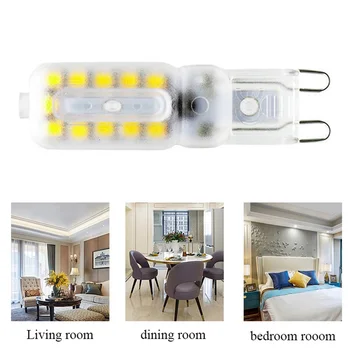 

G9 LED Lamp 1.5W14LED Bulb 2.5W 22LED AC 220V Corn Bulb Replace Warm White/Cool White Light Durable Bright Led Bulb